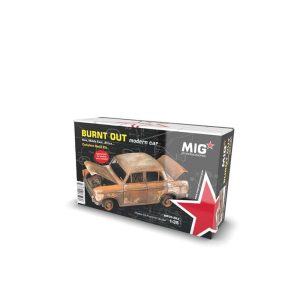 Burnt Out Modern Car 1:35 1